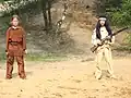 Die kleinsten Blutsbrüder Deutschlands: Vincent Beyer als Old Shatterhand und William Hartmann als Winnetou, 2008
