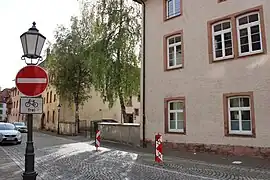 Eingang zu Haus 2, 3 und 4 in der Josephsgasse