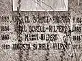 Karl Schell-Hilpert (1864–1936), Komponist, Organist, Dirigent. Grab auf dem Friedhof Wolfgottesacker, Basel