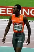 Karl Taillepierre schied mit 16,58&nbsp;m in der Qualifikation&nbsp;aus