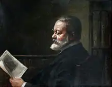 Porträt des Vaters Theodor Inama von Sternegg (1907)