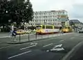 Zwei GT6-D am Ettlinger Tor, 1988