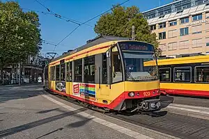 Stadtbahnwagen 920 im Jahr 2022