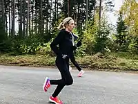 Karoline Bjerkeli GrøvdalRennen nicht&nbsp;beendet