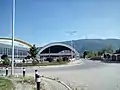 Die überdachte Eisbahn im Mai 2015