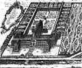 Barockes Kloster Karthaus (St.&nbsp;Bruno),Kupferstich 18.&nbsp;Jahrhundert
