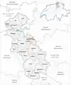 Gemeinden bis 1957
