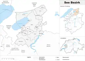 Karte von Seebezirk