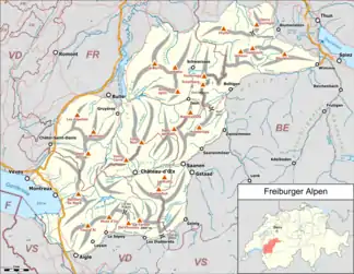 Hongrin (Freiburger Alpen)