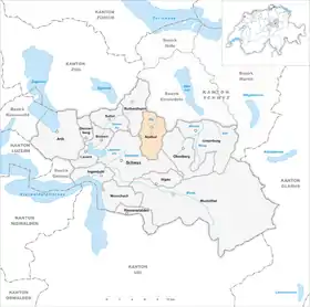 Karte von Alpthal