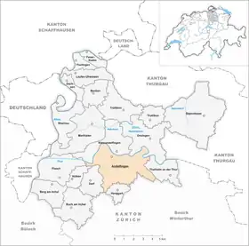 Karte von Andelfingen