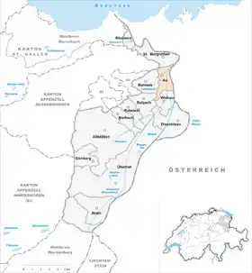 Karte von Au