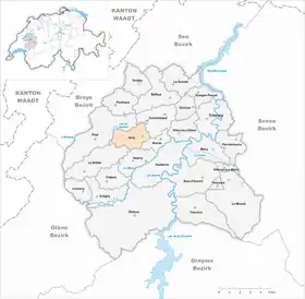 Karte von Avry