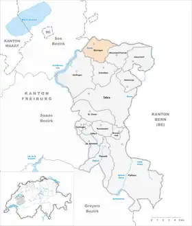 Karte von Bösingen