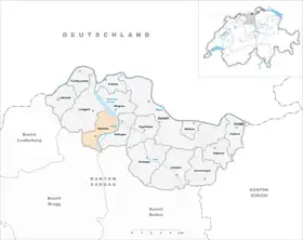 Karte von Böttstein