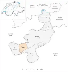 Karte von Biezwil
