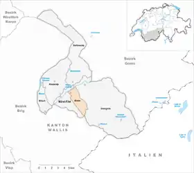 Karte von Bister