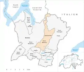 Karte von Castel San Pietro