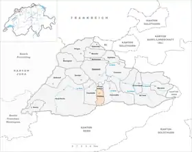 Karte von Châtillon