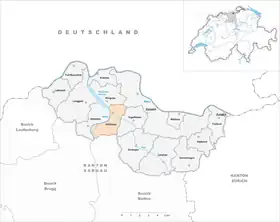 Karte von Döttingen