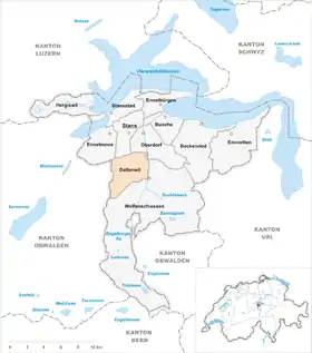 Karte von Dallenwil