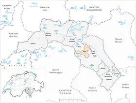 Karte von Dalpe