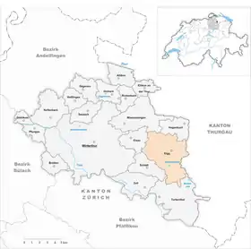 Karte von Elgg
