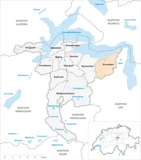 Karte von Emmetten
