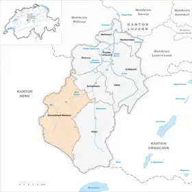 Karte von Escholzmatt-Marbach