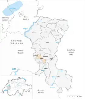 Karte von Giffers
