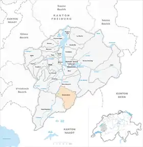 Karte von Grandvillard