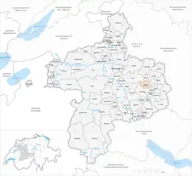 Karte von Grosshöchstetten