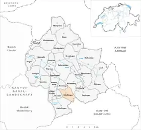 Karte von Häfelfingen