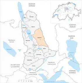 Karte von Hohenrain