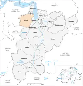 Karte von Isenthal