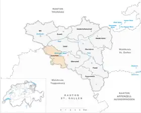 Karte von Jonschwil