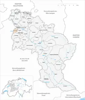 Karte von Kernenried