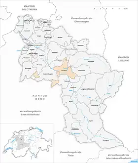 Karte von Lützelflüh