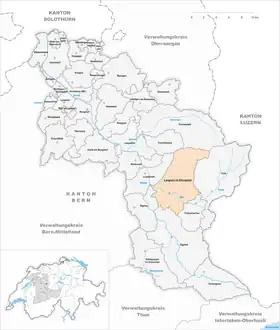 Karte von Langnau im Emmental