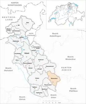 Karte von Nürensdorf