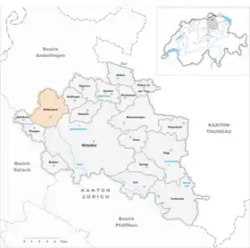 Karte von Neftenbach