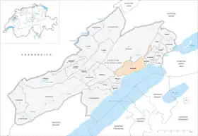 Karte von NeuenburgNeuchâtel