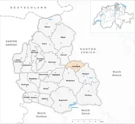 Karte von Niederglatt
