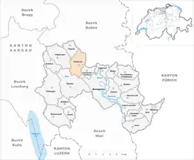 Karte von Niederwil