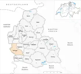 Karte von Otelfingen
