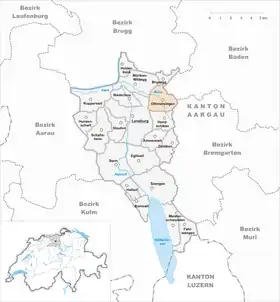 Karte von Othmarsingen