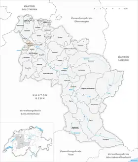 Karte von Rüdtligen-Alchenflüh