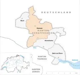 Karte von Ramsen