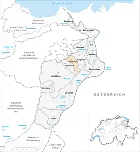Karte von Rebstein