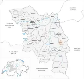 Karte von Reisiswil